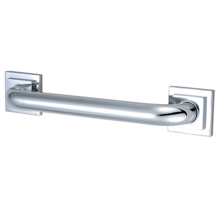 CLAREMONT 18-13/16" L, Contemporary, Brass, Grab Bar, Polished Chrome DR614161